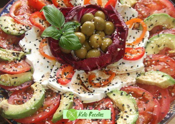 Ensalada de Aguacate y Salmón en Thermomix
